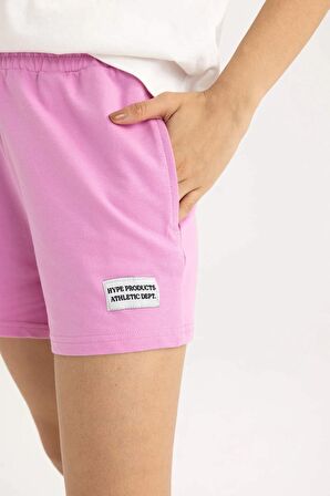 DeFactoFit Slim Fit Dar Kesim Kısa Paça Sporcu Şort U8375AZ24SPPN659