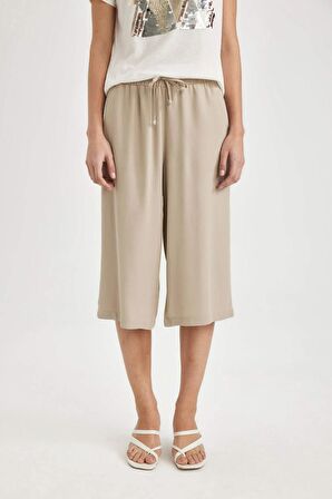 DeFacto Belmando Kapri Yüksek Bel Crop Fit I6798AZ24SMGR276