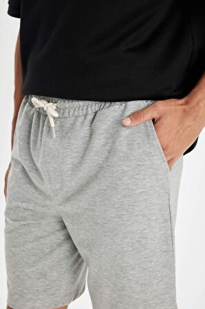 DeFacto Regular Fit Basic Bermuda Şort D7933AX24SMGR210