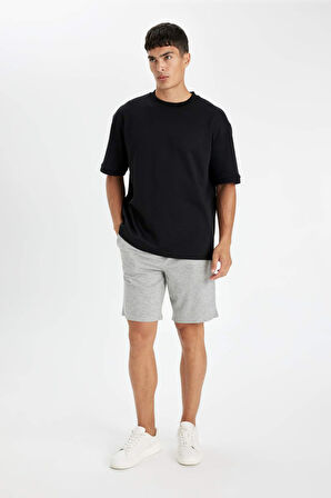 DeFacto Regular Fit Basic Bermuda Şort D7933AX24SMGR210