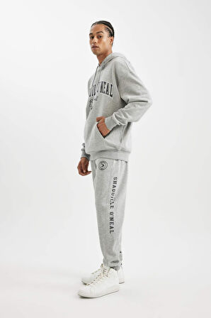 DeFactoFit Shaquille O'Neal Standart Fit Cepli Uzun Paça Jogger Eşofman Altı D1556AX24AUGR377