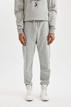 DeFactoFit Shaquille O'Neal Standart Fit Cepli Uzun Paça Jogger Eşofman Altı D1556AX24AUGR377