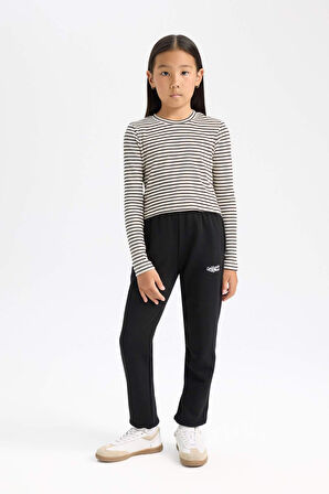 DeFacto Kız Çocuk Jogger Fit Pantolon D6482A8NSBK81