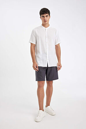 DeFacto Relax Fit Pamuklu Bermuda D7916AX24SMAR148