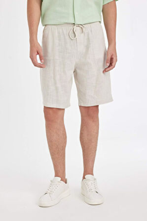 DeFacto Relax Fit Pamuklu Bermuda Şort D7916AX24SMBG674