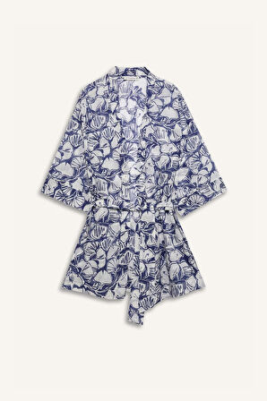 Ayje x DeFacto Desenli Kimono