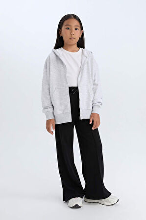 DeFacto Kız Çocuk Wide Leg Pantolon D8130A8NSBK81
