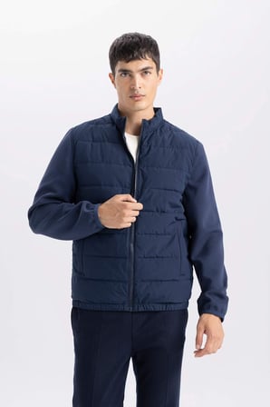DeFacto Su Geçirmez Slım Fıt Dik Yaka Esnek Mont D7532AX25SPNV147