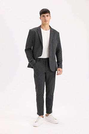 Tailored Regular Fit Cepli Gabardin Pantolon