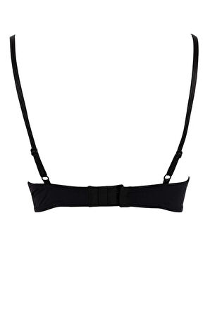 DeFacto Ekstra Dolgulu Micro Ekstra Dolgulu Full Push Up Tişört Bra-Fall in Love T8478AZ25SPBK81