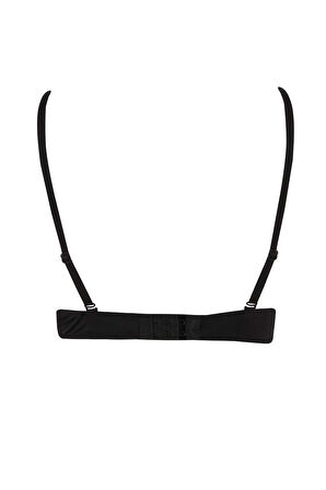 DeFacto Fall in Love Micro Kaplı Full Push Up Straplez Sütyen	 T8481AZ25SPBK81