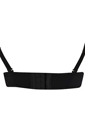 DeFacto Tül Comfort Pedli Straplez Sütyen-Fall in Love Y3730AZ25SPBK81