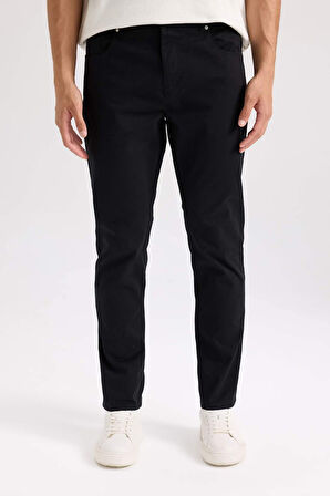 Dar Paça Gabardin Chino Kanvas Pantolon