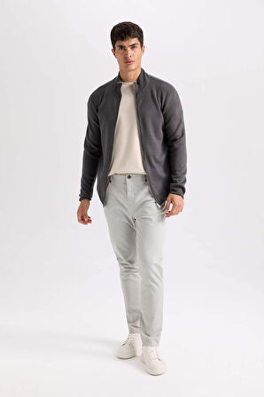 Dar Paça Gabardin Chino Kanvas Pantolon