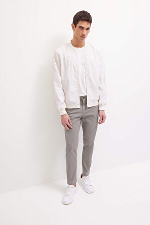 Dar Paça Gabardin Chino Kanvas Pantolon
