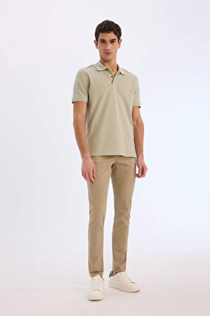 Dar Paça Gabardin Chino Kanvas Pantolon