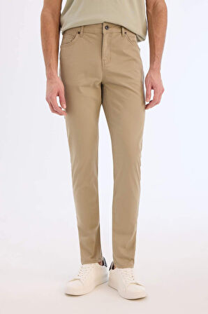 Dar Paça Gabardin Chino Kanvas Pantolon