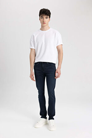 Carlo Skinny Fit Normal Bel Dar Paça Dar Paça Jean Pantolon