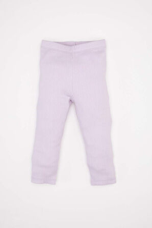 Kız Bebek Pijama Takımı Nakışlı Uzun Kollu Fitilli Kaşkorse Üst Beli Lastikli Uzun Alt