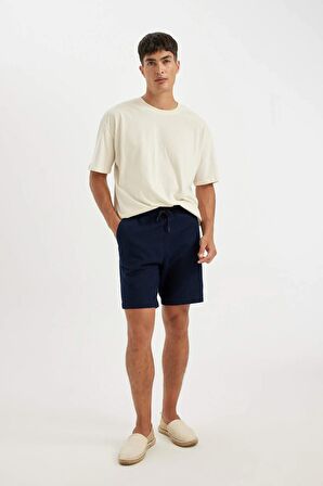 DeFacto Relax Fit Pamuklu Bermuda Şort D1051AX24SMNV128