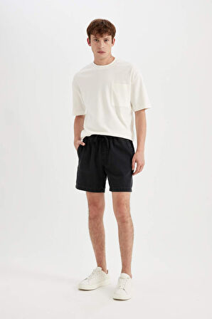DeFacto Relax Fit Bermuda Şort D4390AX24SMNM36