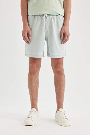 DeFacto Relax Fit Jean Bermuda Şort Z4459AZ24SMNM63
