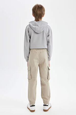 Erkek Çocuk Jogger Paça Gabardin Pantolon