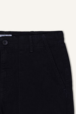 DeFacto Yazlık Kargo Cepli Düz Paça Pantolon B4142AX24AUBK81