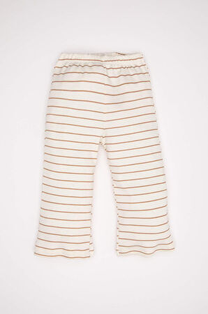 Erkek Bebek Pijama Takımı Çizgili Uzun Kollu Üst Uzun Alt