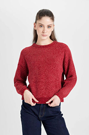 Regular Fit Bisiklet Yaka Triko Kazak