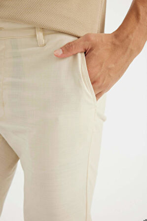 DeFacto Düz Paça Chino Kanvas Pantolon D1526AX24SMBG415