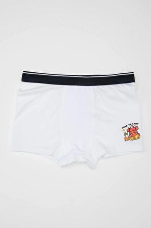 DeFacto Erkek Çocuk Desenli 3'lü Boxer C7755A824SMWT34