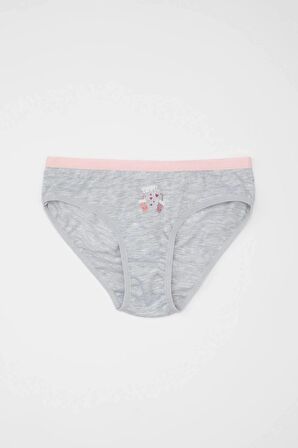 DeFacto Kız Çocuk 3'lü Slip Külot C7961A824SMWT34