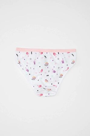 DeFacto Kız Çocuk 3'lü Slip Külot C7961A824SMWT34