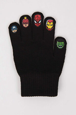Erkek Çocuk Marvel Avengers Baskılı Eldiven
