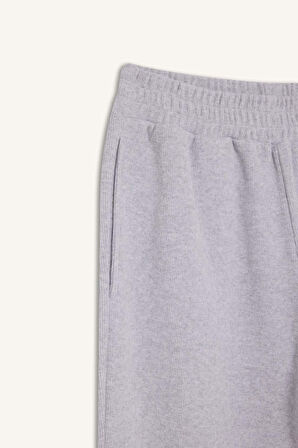 DeFacto Coool Basic Düz Jogger Eşofman Altı Beli Paçası Lastikli E1478AX24WNGR210