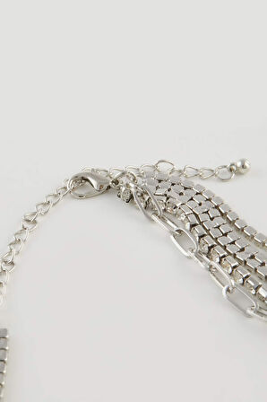 Kadın 4'lü Zincir Kolye