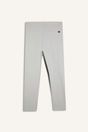 DeFactoFit Slim Fit Dar Kesim Standart Paça Esnek Multifonksiyonel Dokuma Sporcu Pantolon