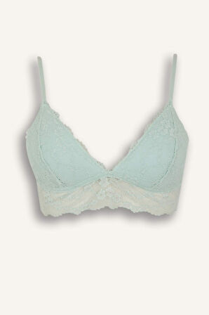 DeFacto Pedli Dantelli Kaplı Bralet-Fall in Love D7843AX25SPGN1169