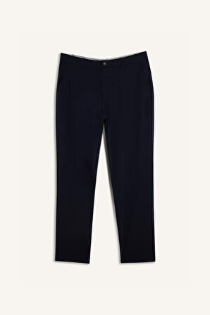 DeFactoFit Slim Fit Dar Kesim Standart Paça Esnek Multifonksiyonel Dokuma Sporcu Pantolon