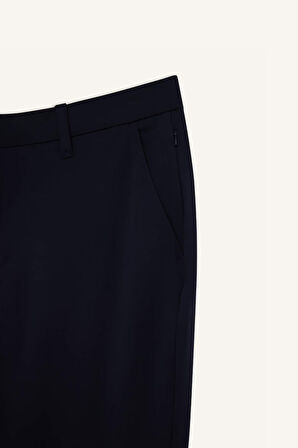 DeFactoFit Slim Fit Dar Kesim Standart Paça Esnek Multifonksiyonel Dokuma Sporcu Pantolon
