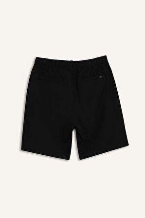 DeFactoFit Standart Fit Sporcu Kısa Paça Dokuma Şort E4137AX25SMBK81