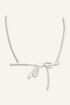 DeFacto Regular Fit Tül Bikini Üstü-Fall in Love E0139AX25SMWT16