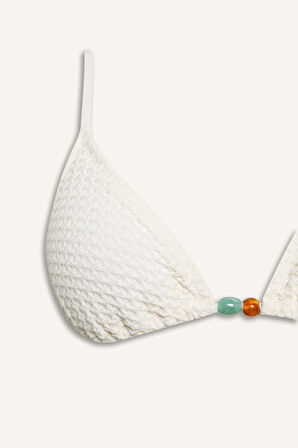 DeFacto Regular Fit Tül Bikini Üstü-Fall in Love E0139AX25SMWT16