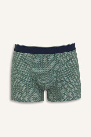 DeFacto Regular Fit Kareli 3'lü Boxer D9878AX25SPAR150