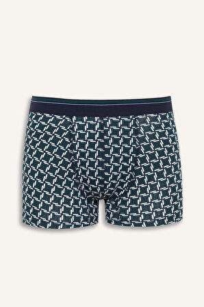 DeFacto Regular Fit Baskılı 3'lü Boxer D9879AX25SPNV135
