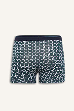 DeFacto Regular Fit Baskılı 3'lü Boxer D9879AX25SPNV135