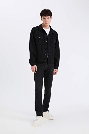 DeFacto Regular Fit Jean Ceket E4990AX25SPNM40