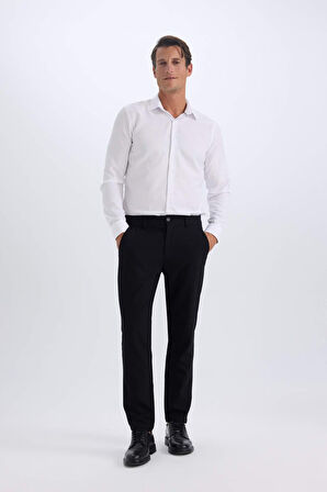 DeFacto Jogger Kumaş Pantolon Cepli Düz Paça B8577AX24AUBK27