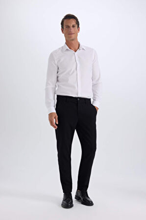 DeFacto Jogger Kumaş Pantolon Cepli Düz Paça B8577AX24AUBK27